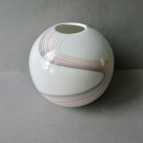 Opaline ball vase, 80s