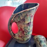 Pitcher and 6 mugs of the years 50s
