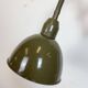Green Industrial Military Gooseneck Scissor Wall Lamp from Elektroinstala,