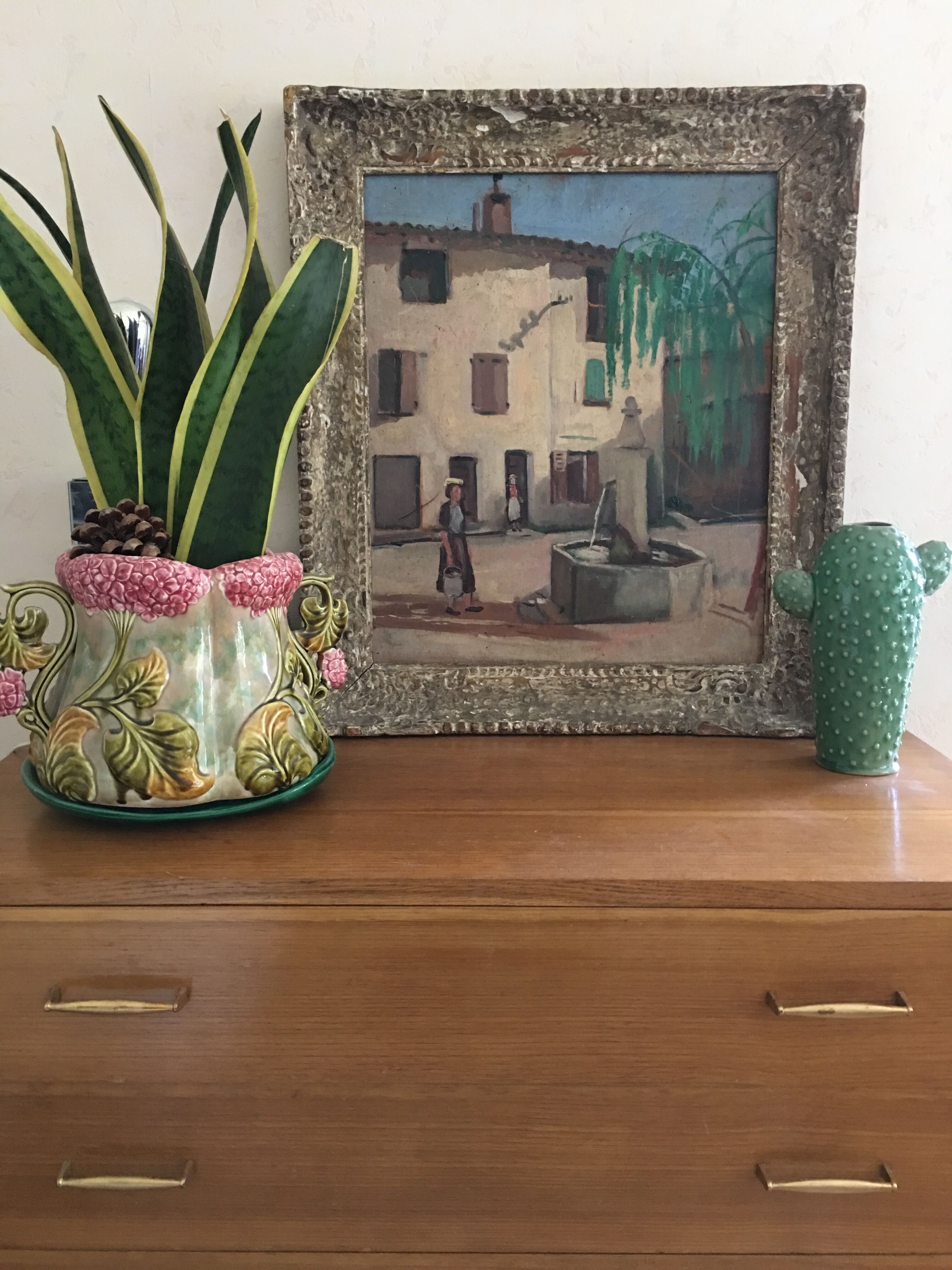 Oil on panel Hyppolite Tavernier
