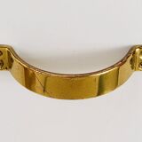 Up to 50 mid-century brass handles for doors, drawers, chests of drawers, Austria, 1950s.