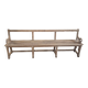 Banc d'église ancien en chêne