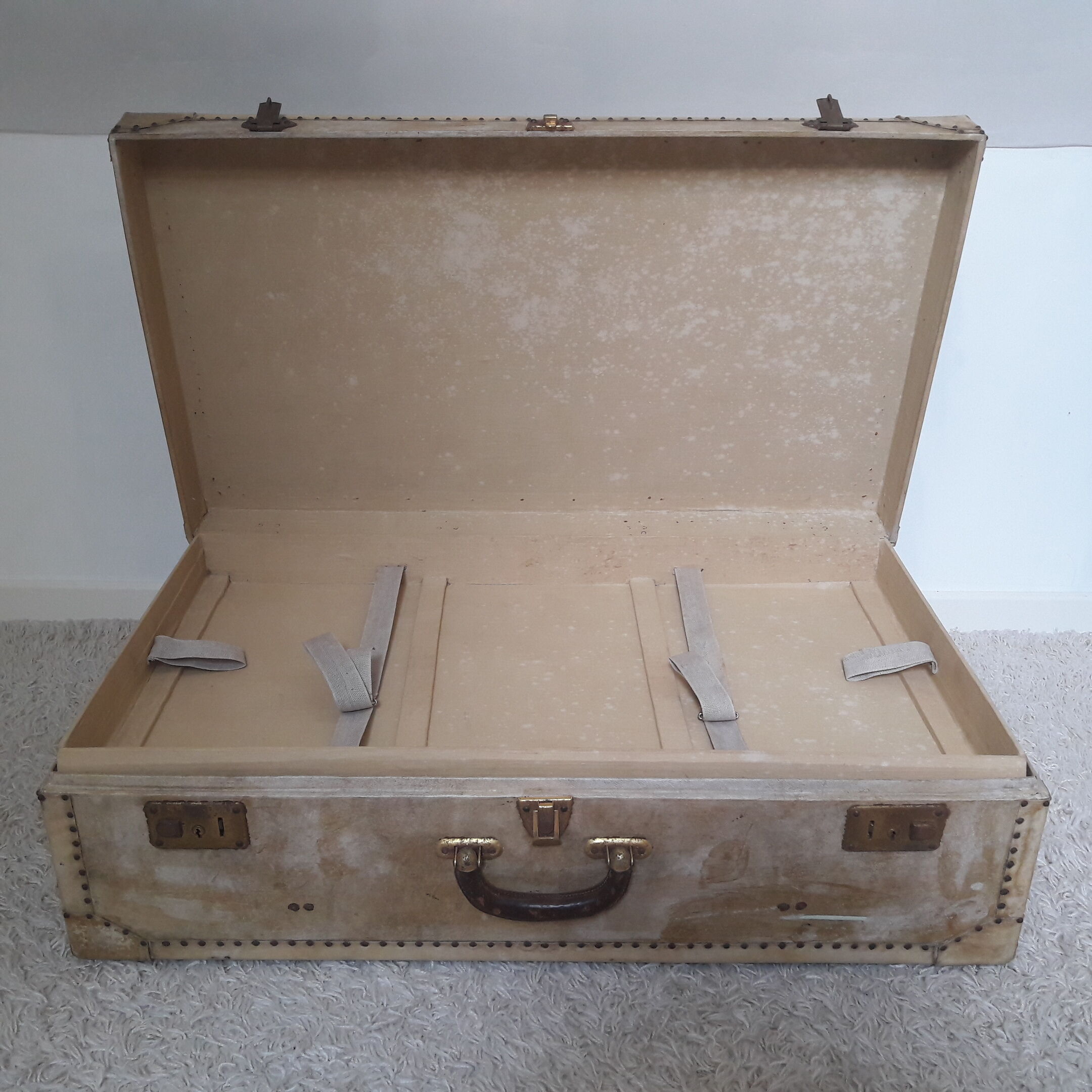 Vintage "parchment" case