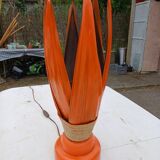 Vintage Orange Lamp