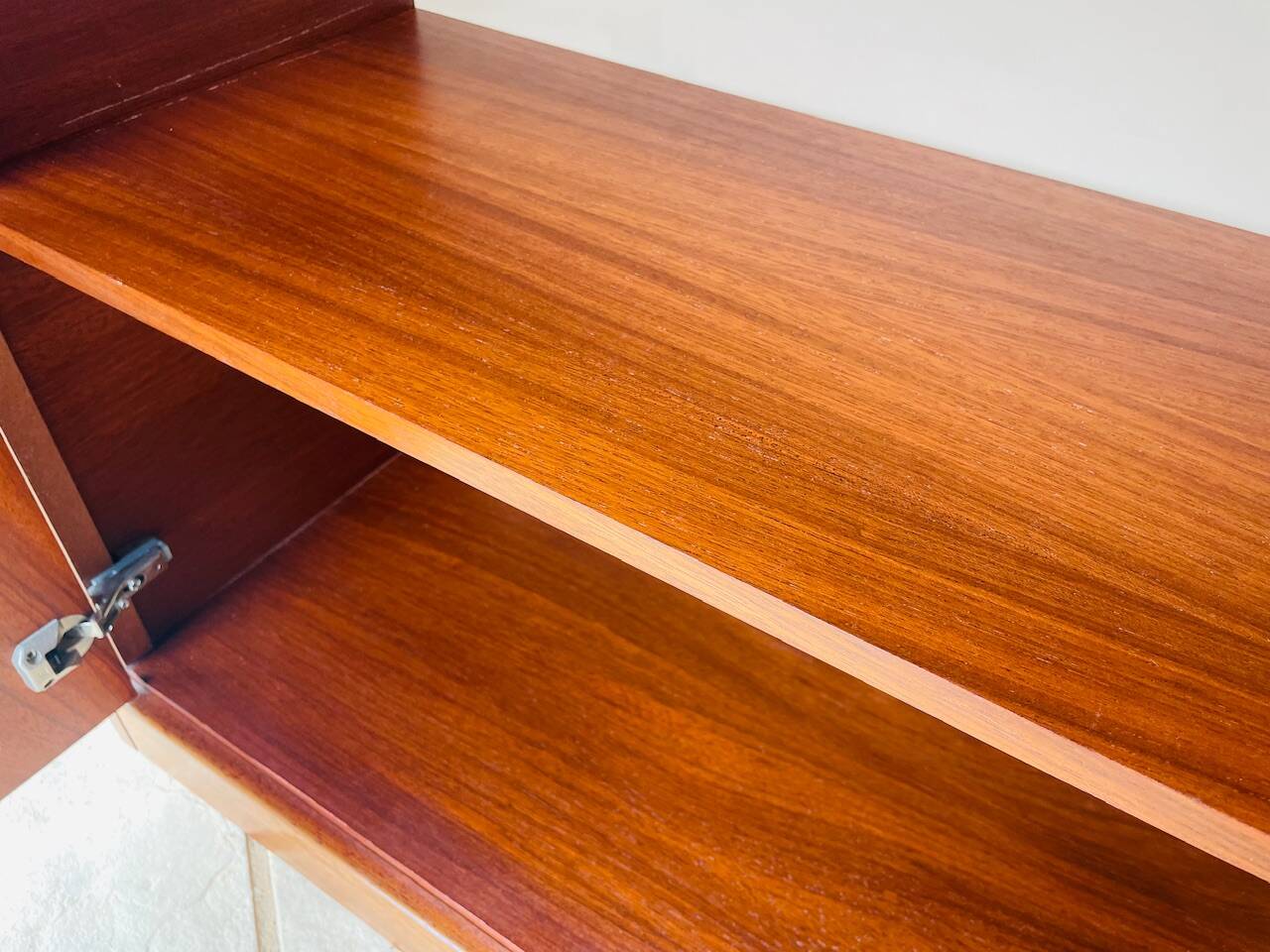 Low buffet, vintage teak storage unit by Hulsta, circa 1970s.