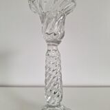 Vintage glass candle holder