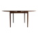 Scandinavian square extendable dining table by Poul Hundevad for Hundevad & Co., 1970s.