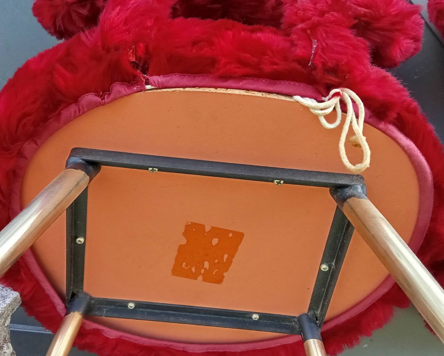 Pair of Pelfran furry chairs 1970