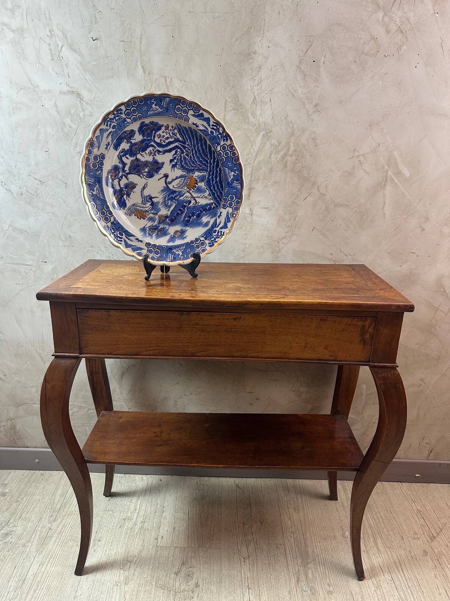 Large Japanese Porcelain Dish