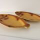 Vintage Fish Serving Plate: KIL Yugoslavia Mid-Century Tableware