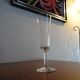 6 flutes champagne crystal cut art deco style