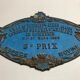 Plaque concours agricole varennes-sur-allier 1989