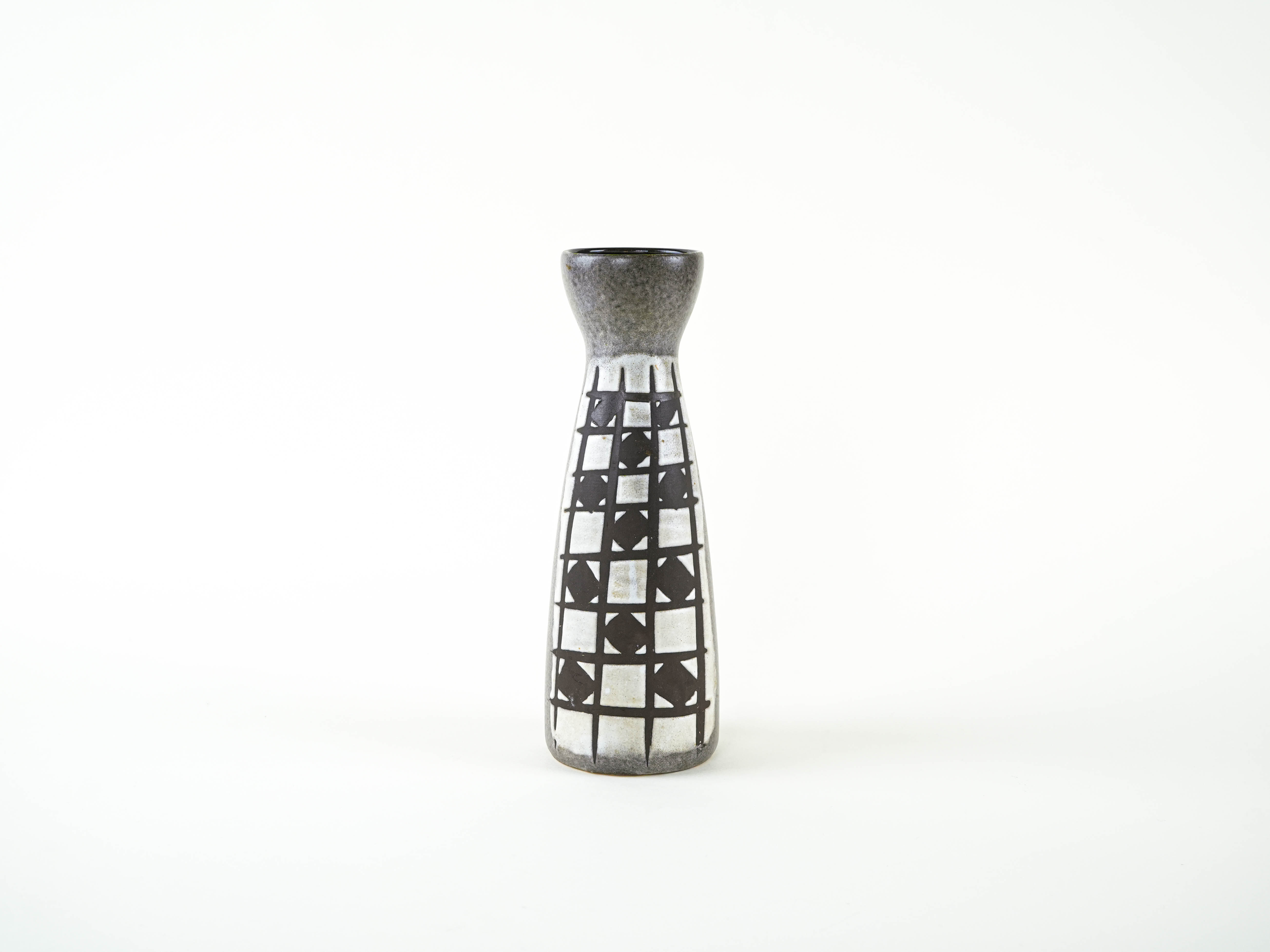 Ceramic vase, German design, 1960s, made in West Germany