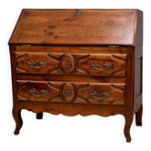Antique Scriban chest of drawers in solid wood – Louis XV style