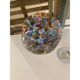 Contemporary White With Murrise MultiColors Pendant
