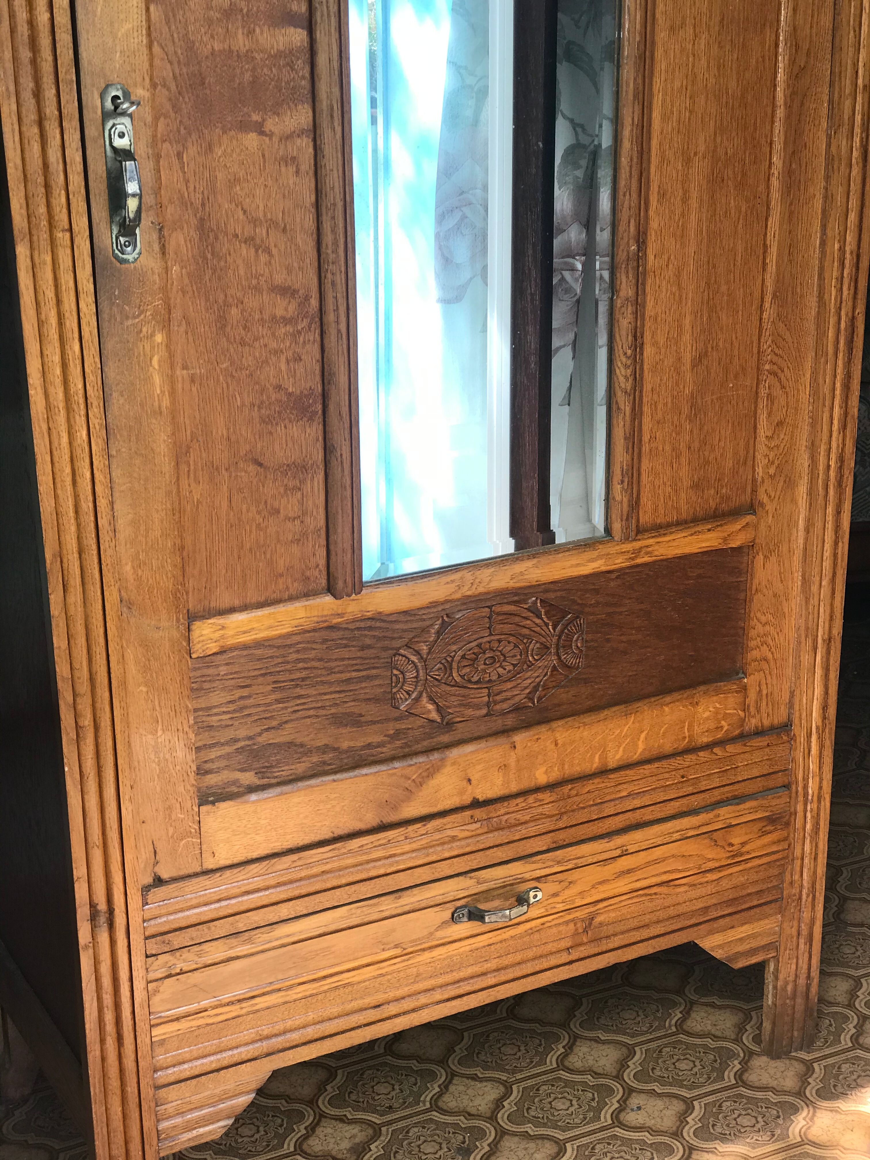 Parisian art deco wardrobe