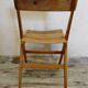 Bureau vintage pieds compas et sa chaise années 50/60