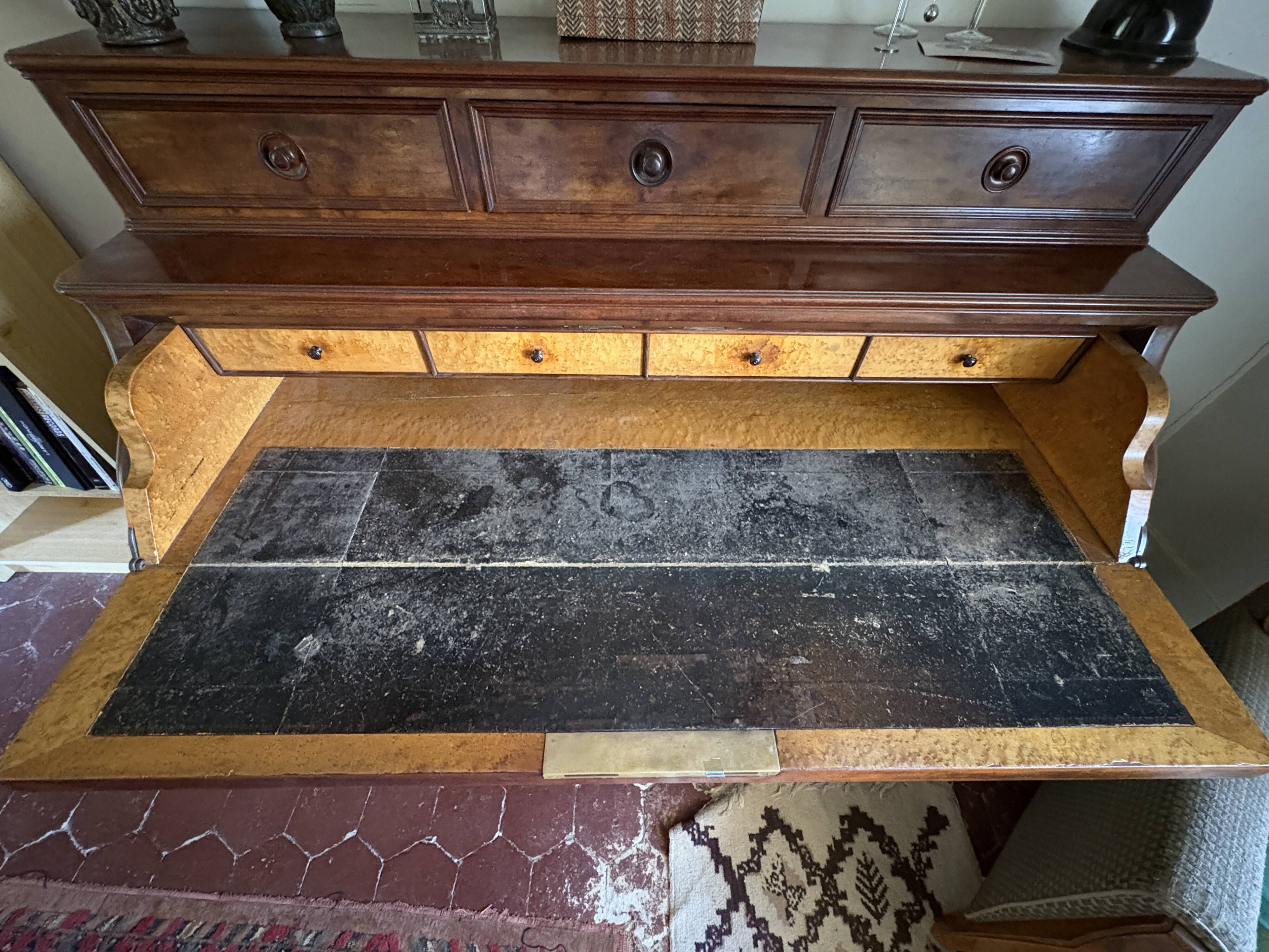 Antique mahogany desk
