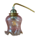 Vintage amber glass tulip walker