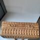 Rattan and wicker suitcase