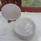12 assiettes à dessert Gien