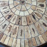 Large Herbier model coffee table in ceramic signed Roger Capron, 1960
