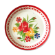 Vintage tray in enamelled sheet metal