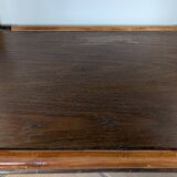 Pair of rattan bedside tables