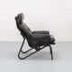 Bentwood & Leather Lounge Chair 1970s