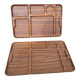 Pair of vintage Caleppio trays Italy 1970s