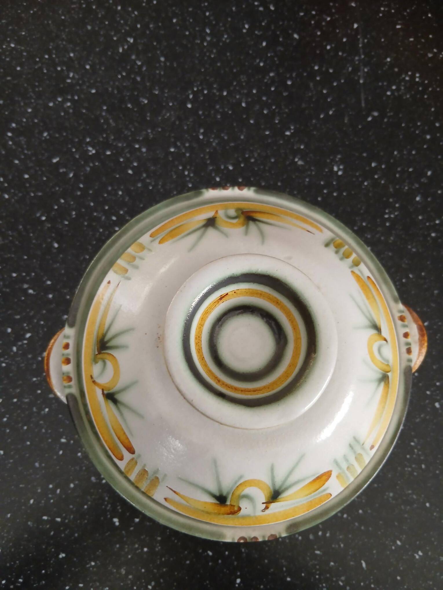 Small soup tureen - Keraluc Quimper, André Galand - 1960s