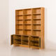 Scandinavian mid-century extra large oak bookcase by Nordiska Kompaniet, Sweden, 1964