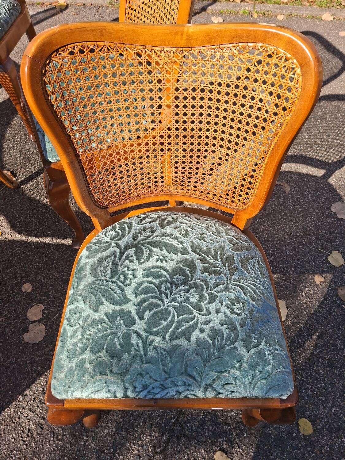 Chippendale style table and chairs set