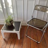 Plexiglass folding chair