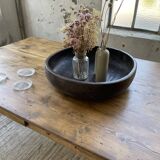Plat en bois berbère XXL