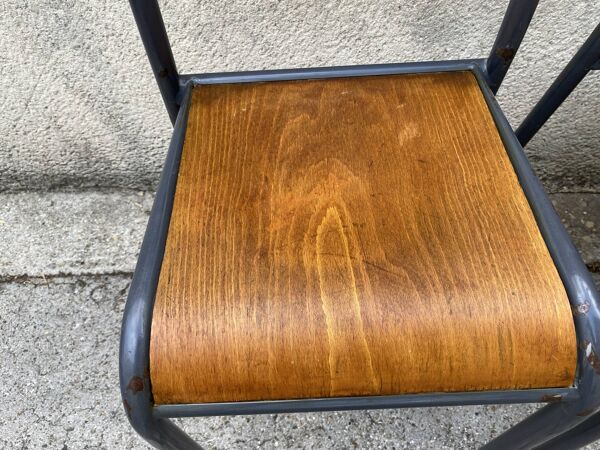 Chaises d’école adulte mullca 511 design vintage atelier indus 70/80