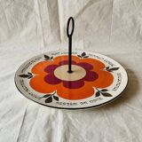 Vintage Gien cheese board - Harmonie series