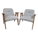 Pair of Restored Mid-Century Armchairs Type 366 by Chierowski - 1960s