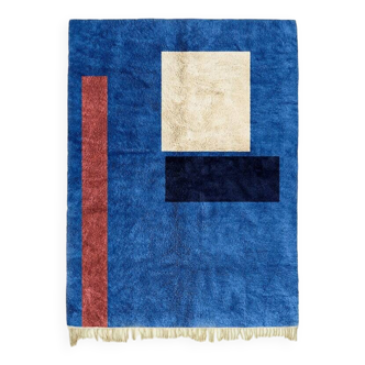 Tapis berbère fait main traditionnelle 250cmx150cm