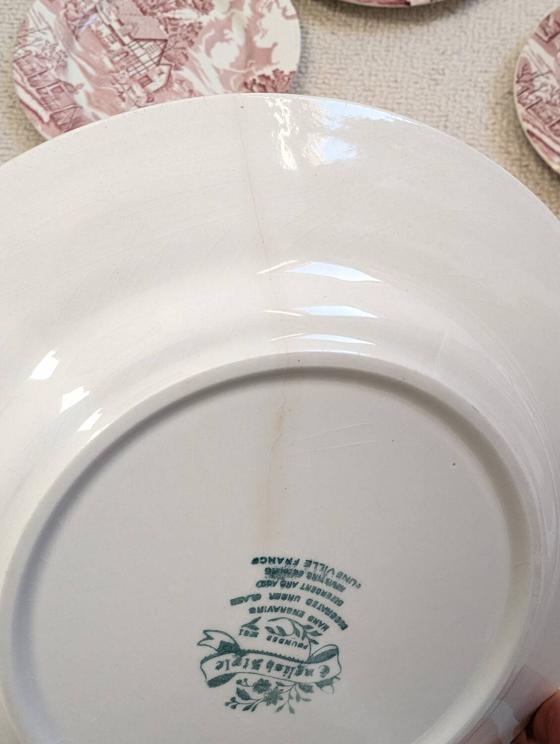 English style flat plates
