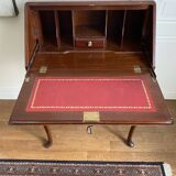 20th century sloping desk in mahogany