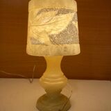 Alabaster walking lamp