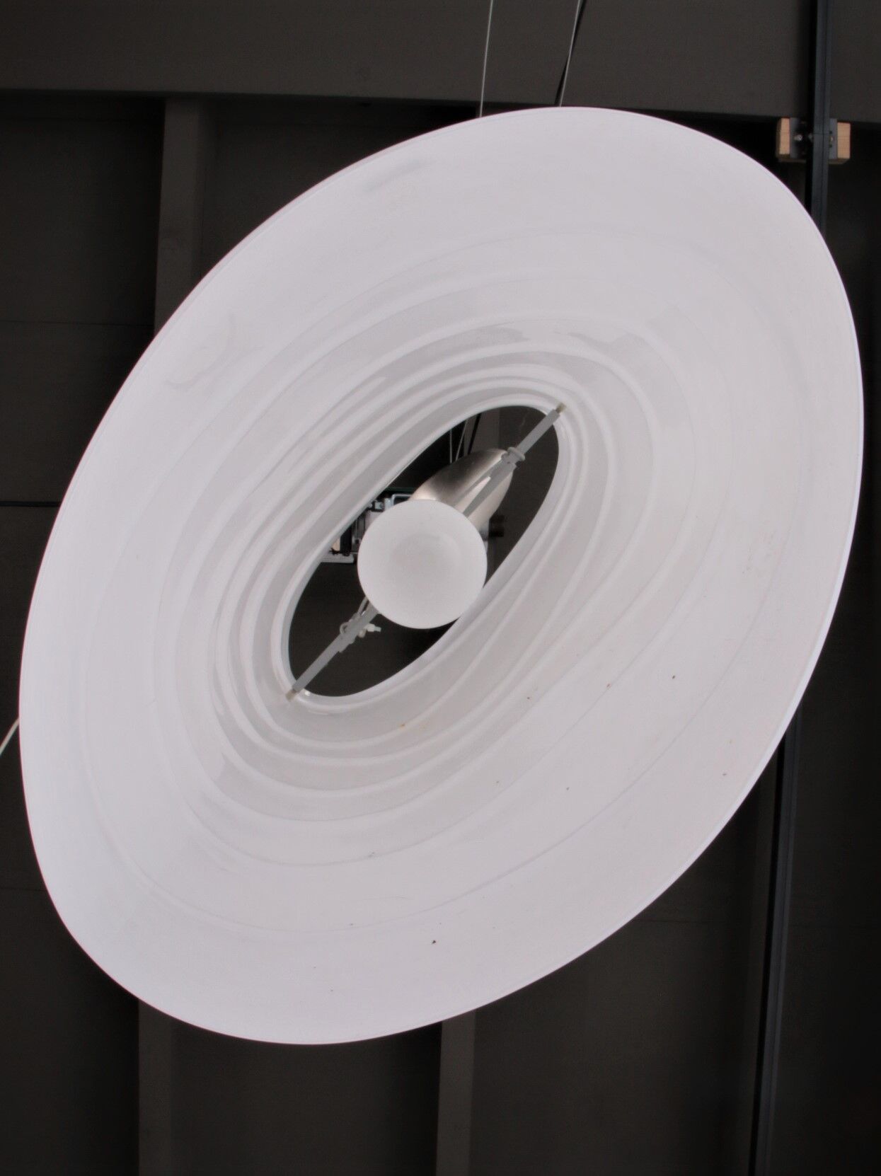 Italian hanging lamp murano glass made by avmazzega,1990 italy