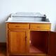 Art Deco marble bathroom cabinet