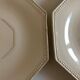 Set de 4 assiettes octogonales perles Creil & Montereau 19e