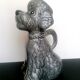 Zoomorphic pitcher slurry poodle