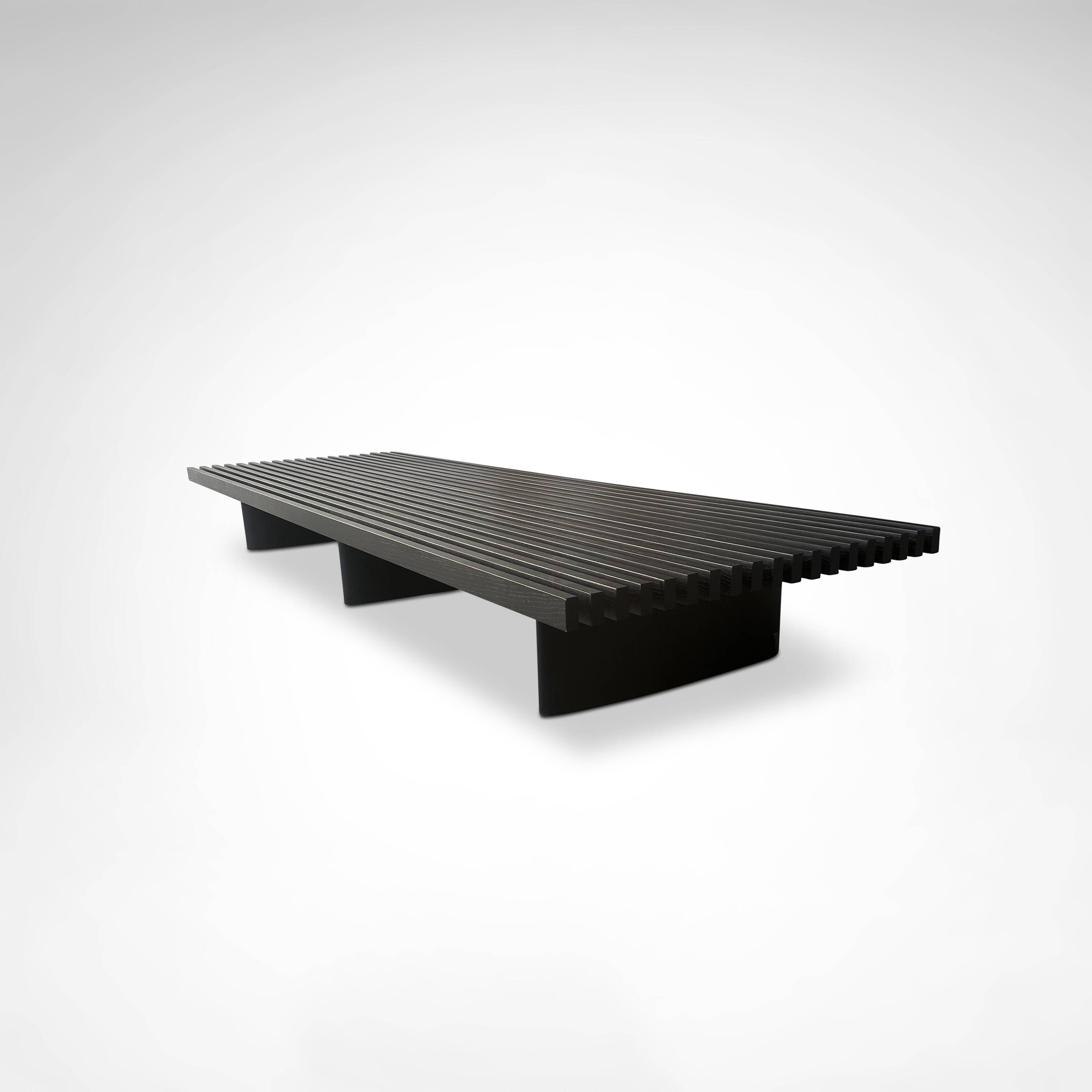 Banc de siège 514 Refolo Tokyo par Charlotte Perriand pour Cassina années 2000