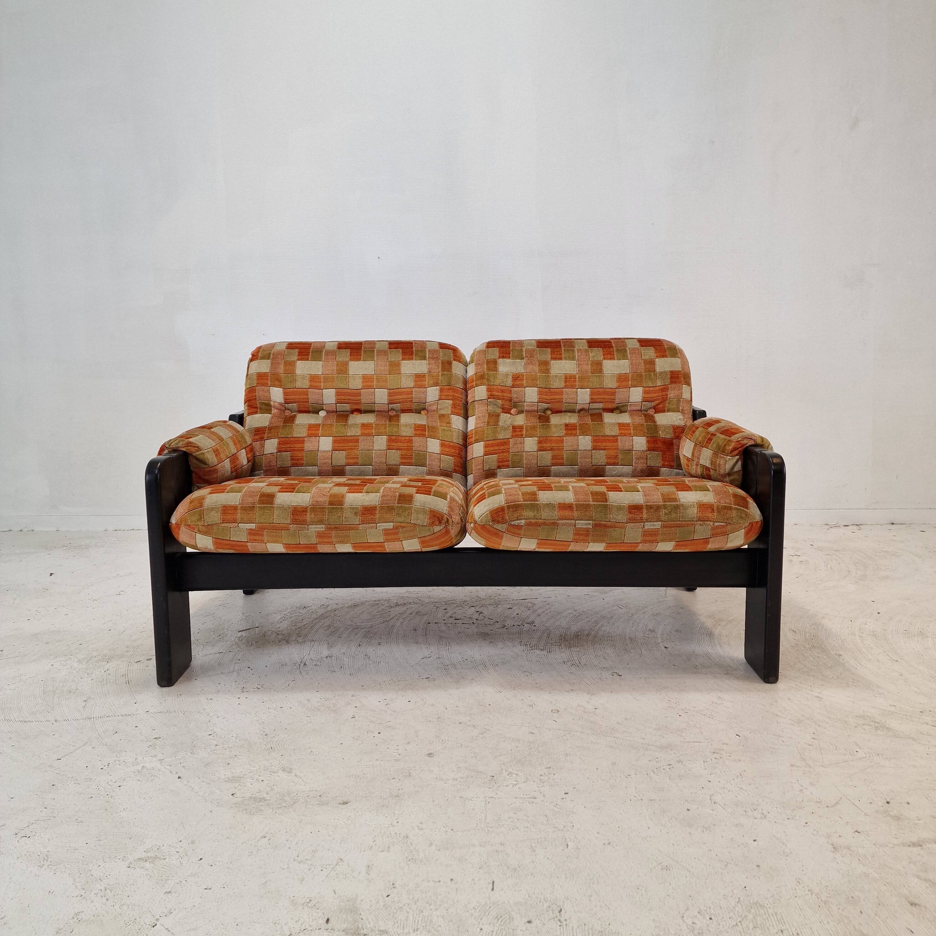 Italian 2-Seat Sofa, 1980s