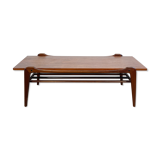 Scandinavian coffee table compass legs