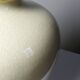 Vintage 1980s-90s Le Dauphin Dynastie crackle-glazed earthenware lamp
